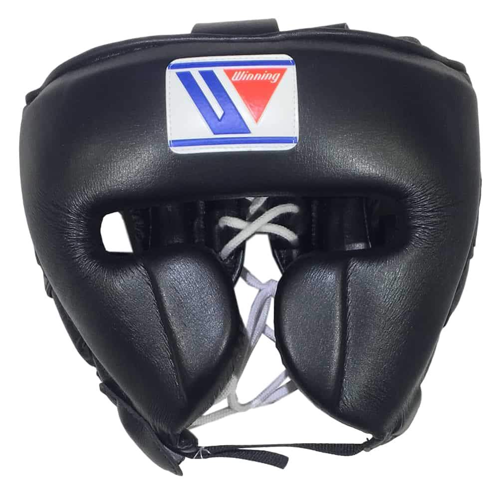 WINNING HEADGEAR FG2900 CHEEKS BLACK - MSM FIGHT SHOPWINNING